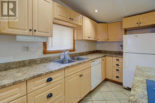 344 King Street E, Gananoque, ON - Indoor Photo Showing Kitchen With Double Sink