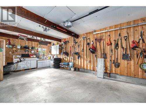 707 Elm Street, Ashcroft, BC - Indoor Photo Showing Garage