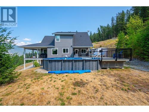 324 Orchard Lake Road, Kamloops, BC - Outdoor With Above Ground Pool With Backyard With Exterior