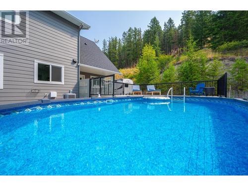 324 Orchard Lake Road, Kamloops, BC - Outdoor With Above Ground Pool With Backyard With Exterior