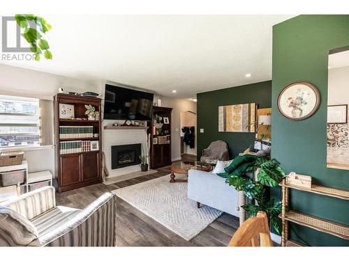 16 Galena Avenue, Logan Lake, BC - Indoor Photo Showing Living Room With Fireplace