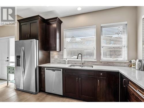 2171 Van Horne Drive Unit# 2, Kamloops, BC - Indoor Photo Showing Kitchen With Double Sink