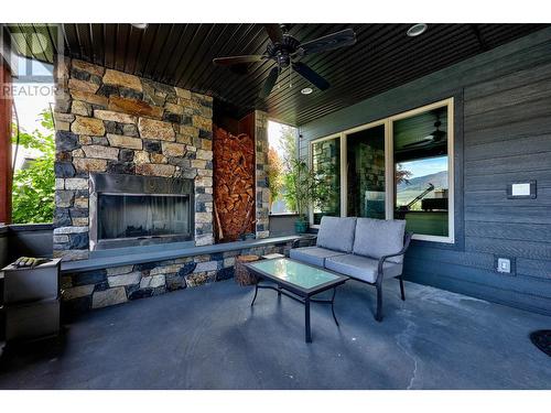 265 Holloway Drive, Kamloops, BC - Outdoor With Fireplace With Deck Patio Veranda With Exterior