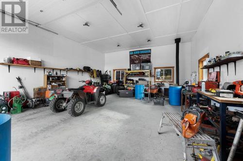 8510 Tranquille Criss Crk Road, Kamloops, BC - Indoor Photo Showing Garage