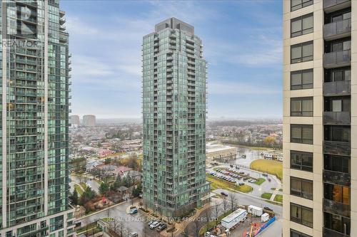 1608 - 30 Elm Drive W, Mississauga, ON - Outdoor With Balcony With Facade