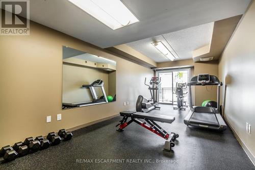 306 - 175 Commonwealth Street, Kitchener, ON - Indoor Photo Showing Gym Room