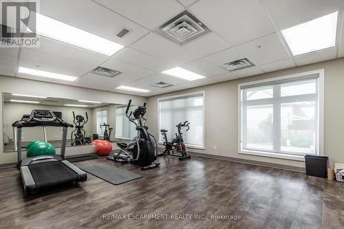 306 - 175 Commonwealth Street, Kitchener, ON - Indoor Photo Showing Gym Room