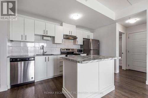 306 - 175 Commonwealth Street, Kitchener, ON - Indoor Photo Showing Kitchen With Upgraded Kitchen