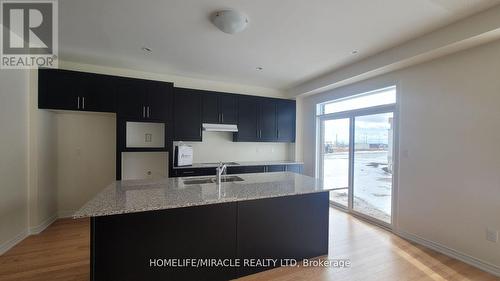 2074 Hallandale Street, Oshawa, ON - Indoor Photo Showing Kitchen With Double Sink