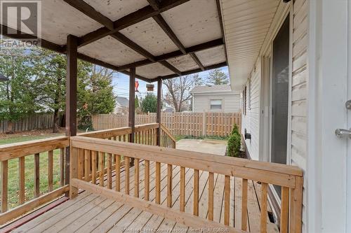 1828 Olive Road, Windsor, ON - Outdoor With Deck Patio Veranda With Exterior