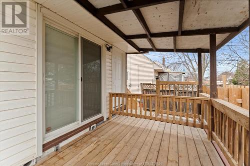 1828 Olive Road, Windsor, ON - Outdoor With Deck Patio Veranda With Exterior