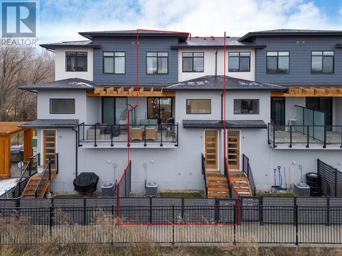 Exterior - Back - 1225 Findlay Road Unit# 9, Kelowna, BC - Outdoor With Facade