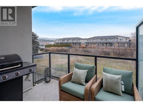 Balcony - 1225 Findlay Road Unit# 9, Kelowna, BC - Outdoor With Balcony With Exterior