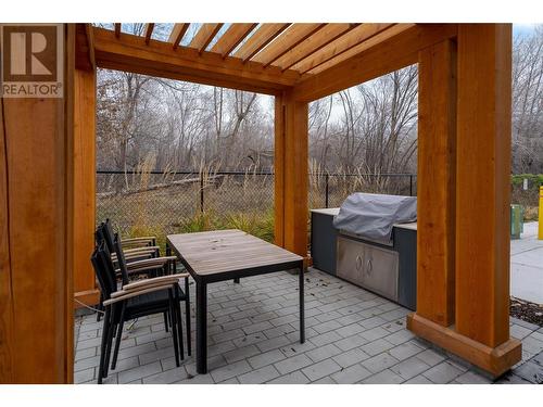 Amenities - Outdoor BBQ w/ Pergola - 1225 Findlay Road Unit# 9, Kelowna, BC - Outdoor With Exterior