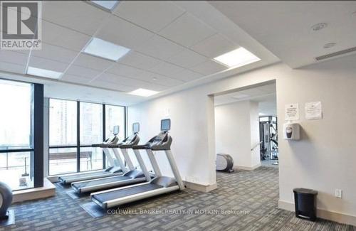 1310 - 75 Eglinton Avenue, Mississauga, ON - Indoor Photo Showing Gym Room