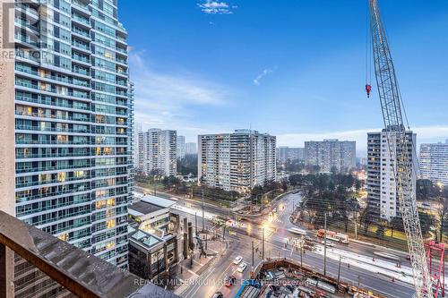 1203 - 30 Elm Drive, Mississauga, ON - Outdoor With Balcony With Facade