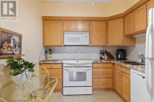 803 - 3663 Riverside Drive E, Windsor, ON - Indoor Photo Showing Kitchen With Double Sink