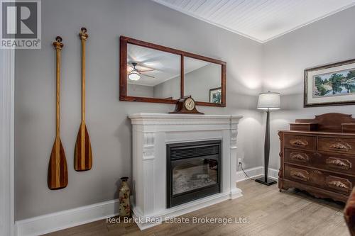 23 Mill Street East Street, Centre Wellington (Elora/Salem), ON - Indoor Photo Showing Living Room With Fireplace