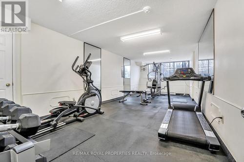 903 - 10 Tapscott Road, Toronto, ON - Indoor Photo Showing Gym Room