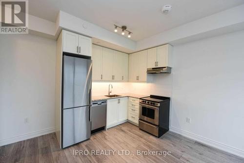 223 - 1050 Main Street E, Milton, ON - Indoor Photo Showing Kitchen With Stainless Steel Kitchen