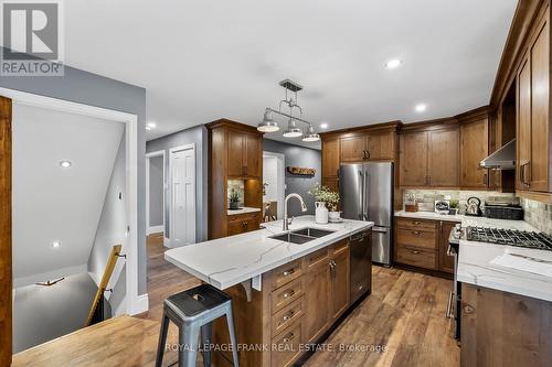 59 Trefusis Street, Port Hope, ON - Indoor Photo Showing Kitchen With Stainless Steel Kitchen With Double Sink With Upgraded Kitchen