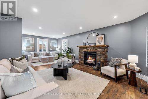 59 Trefusis Street, Port Hope, ON - Indoor Photo Showing Living Room With Fireplace