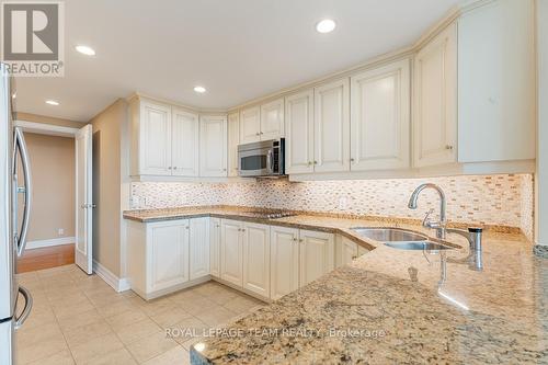 506 - 3580 Rivergate Way, Ottawa, ON - Indoor Photo Showing Kitchen With Double Sink