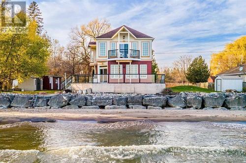 55 Cedar Crest Beach Road, Clarington, ON - Outdoor With Body Of Water With Balcony