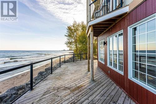 55 Cedar Crest Beach Road, Clarington, ON - Outdoor With Body Of Water With Balcony With Exterior