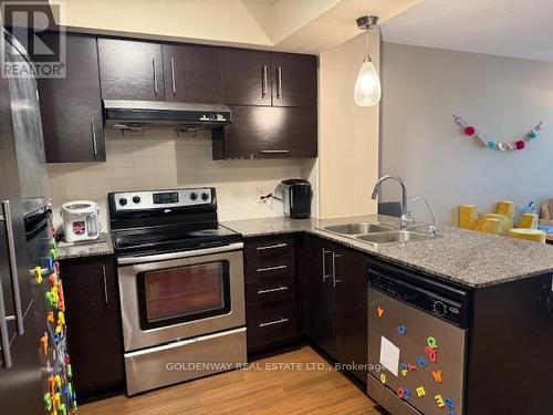 501 - 233 South Park Road, Markham, ON - Indoor Photo Showing Kitchen With Double Sink