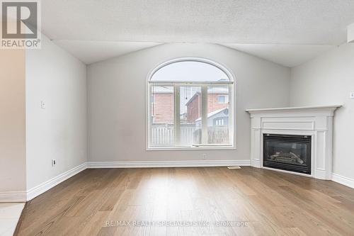 28 Pauline Crescent, Brampton, ON - Indoor Photo Showing Living Room With Fireplace