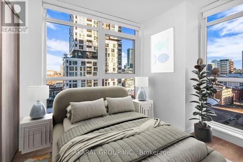 2001 - 38 Widmer Street, Toronto, ON - Indoor Photo Showing Bedroom