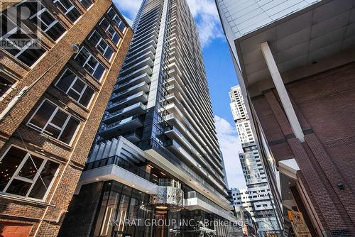 2001 - 38 Widmer Street, Toronto, ON - Outdoor With Balcony With Facade