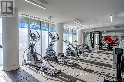 915 - 120 Parliament Street, Toronto, ON - Indoor Photo Showing Gym Room