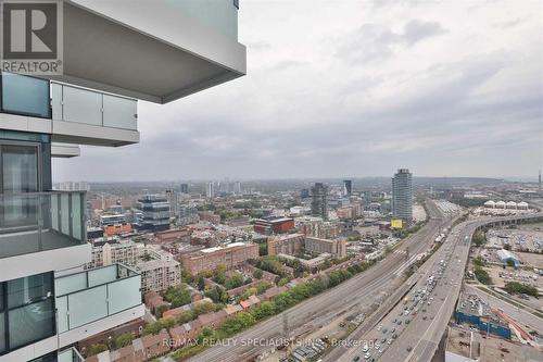 3706 - 16 Bonnycastle Street, Toronto, ON - Outdoor With View