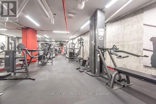 1809 - 210 Victoria Street, Toronto, ON - Indoor Photo Showing Gym Room