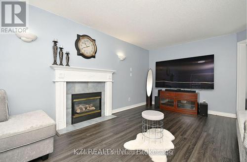 15 Creanona Boulevard, Hamilton, ON - Indoor Photo Showing Living Room With Fireplace