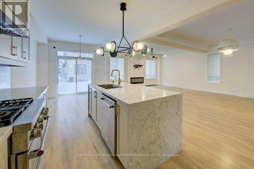 557 Veterans Drive, Brampton, ON - Indoor Photo Showing Kitchen With Upgraded Kitchen