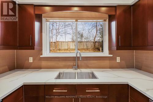 25 Carscadden Drive, Toronto, ON - Indoor Photo Showing Kitchen