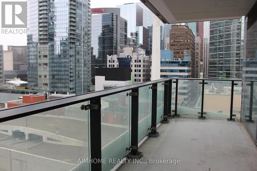 1003 - 224 King Street W, Toronto, ON - Outdoor With Balcony