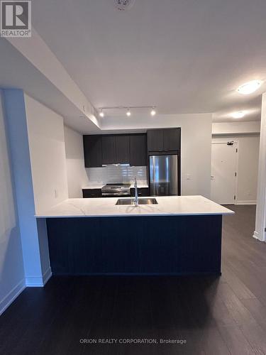 2402 - 4130 Parkside Village Drive, Mississauga, ON - Indoor Photo Showing Kitchen With Double Sink