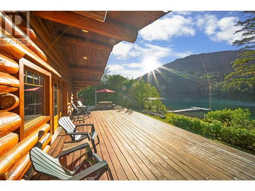 1860 Agate Bay Road, Barriere, BC - Outdoor With Deck Patio Veranda With Exterior