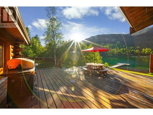 1860 Agate Bay Road, Barriere, BC - Outdoor With Body Of Water With Deck Patio Veranda