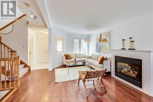 60 Whitefaulds Road, Vaughan, ON - Indoor Photo Showing Living Room With Fireplace