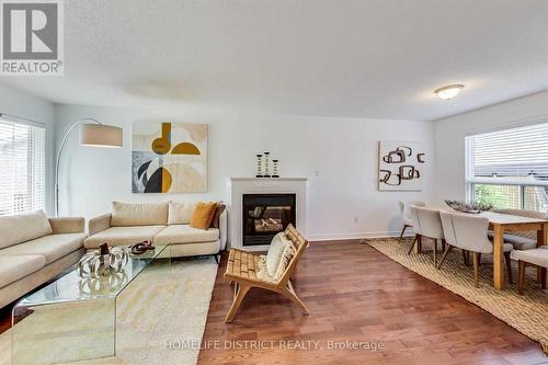 60 Whitefaulds Road, Vaughan, ON - Indoor Photo Showing Living Room With Fireplace