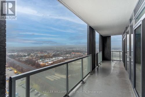 1608 - 2081 Fairview Street, Burlington, ON - Outdoor With Balcony With View With Exterior