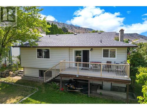 1208 Mesa Vista Drive, Ashcroft, BC - Outdoor With Deck Patio Veranda