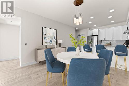 651 Dunes Drive Unit# 306, Kamloops, BC - Indoor Photo Showing Dining Room