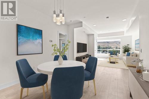 651 Dunes Drive Unit# 306, Kamloops, BC - Indoor Photo Showing Dining Room