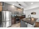 5170 Dallas Drive Unit# 308, Kamloops, BC  - Indoor Photo Showing Kitchen With Stainless Steel Kitchen With Double Sink 